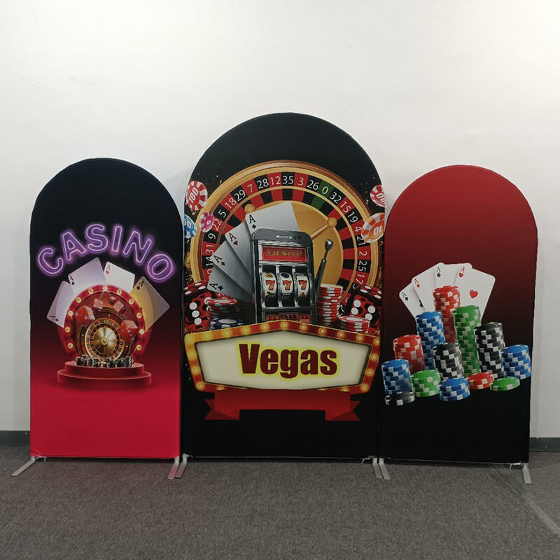 Casino Theme Chiara Arched Wall Covers-ubackdrop