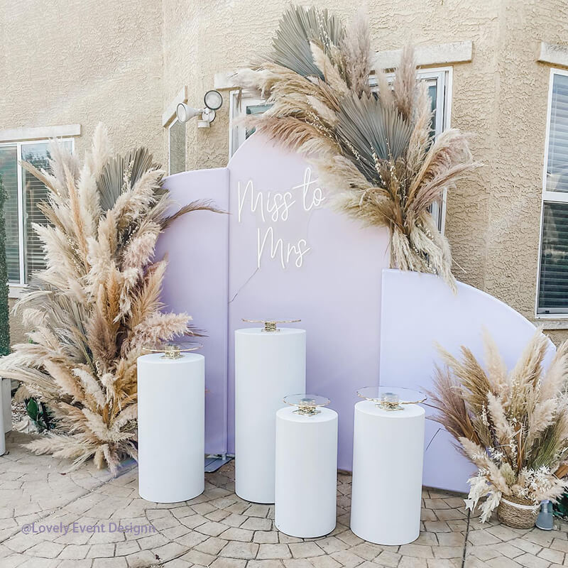Chiara Arched Backdrop Wall Set, Birthday&Baby Shower&Wedding Party Decoration-ubackdrop