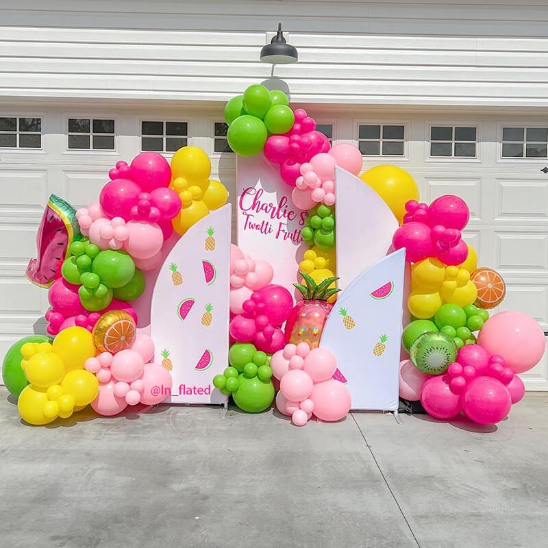 Chiara Backdrop 5 Walls Set, Arched Frames with Covers Set | Birthday&Baby Shower&Wedding Party Decoration-ubackdrop