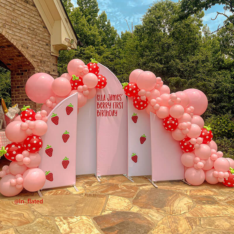 Chiara Backdrop 5 Walls Set, Arched Frames with Covers Set | Birthday&Baby Shower&Wedding Party Decoration-ubackdrop