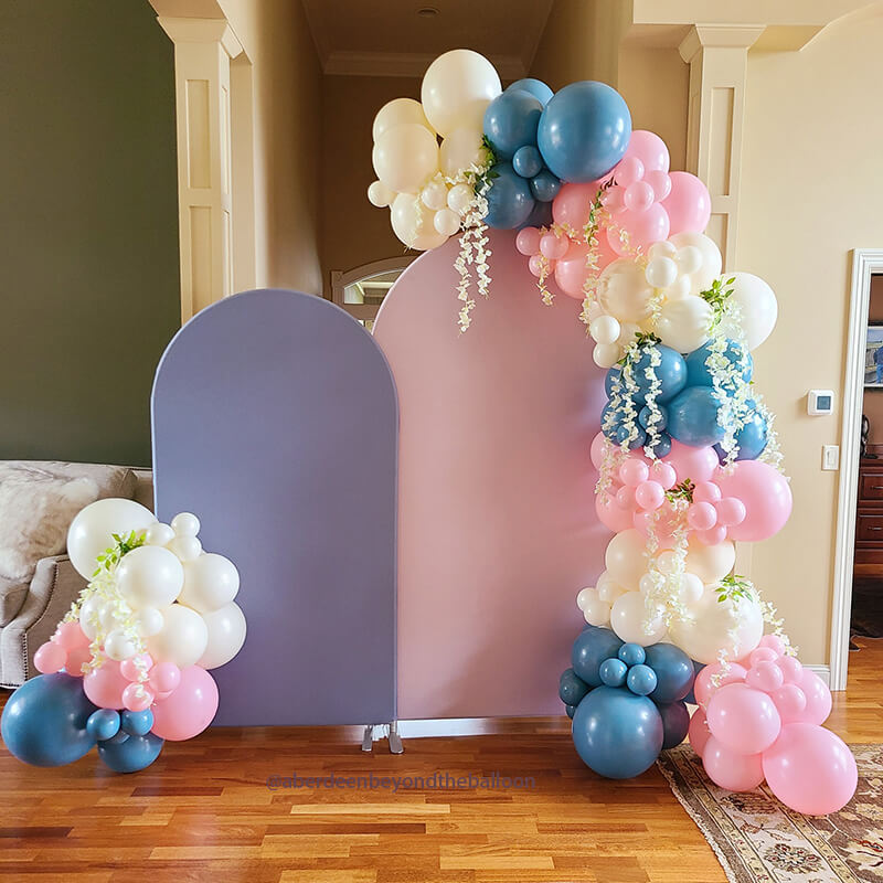 Chiara Backdrop Wall Set, Arched Wall Set Birthday&Baby Shower&Wedding Party Decoration-ubackdrop