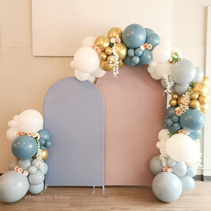 Chiara Backdrop Wall Set, Arched Wall Set Birthday&Baby Shower&Wedding Party Decoration-ubackdrop