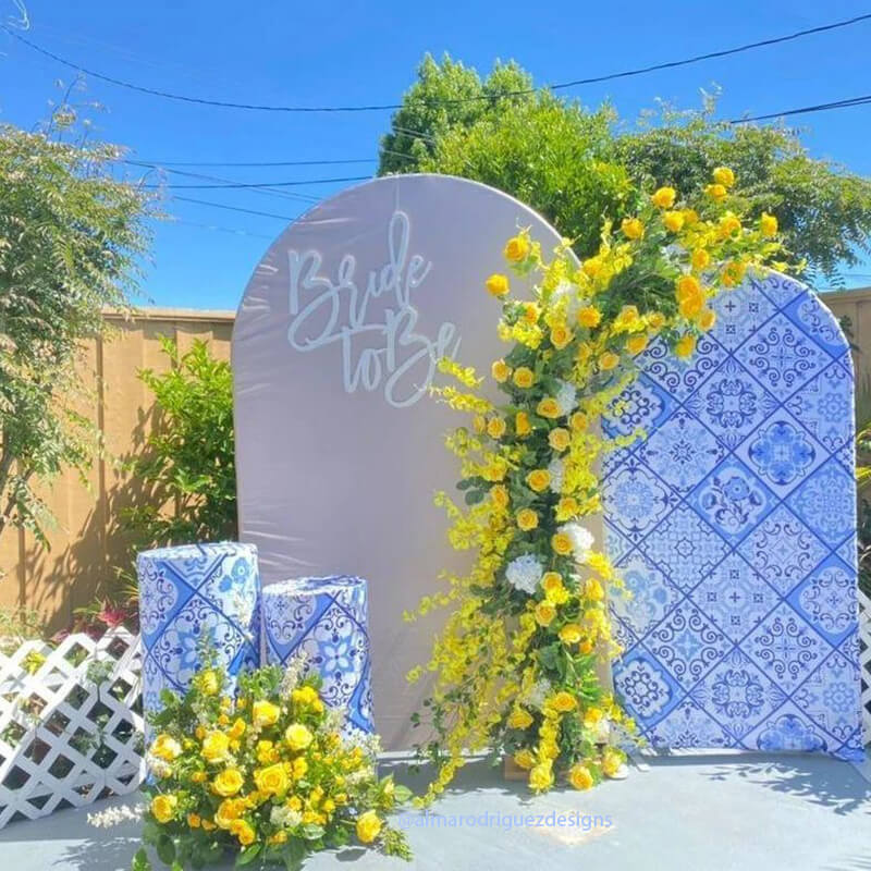 Chiara Backdrop Wall Set, Arched Wall Set Birthday&Baby Shower&Wedding Party Decoration-ubackdrop