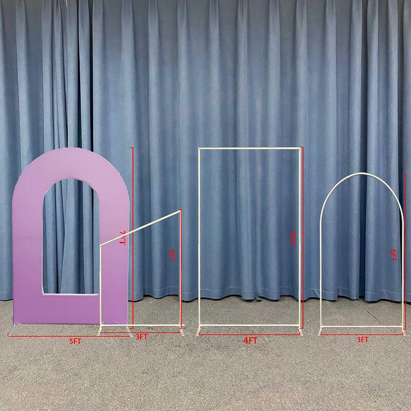 Chiara Backdrop 4PCS Arched Frames Set-ubackdrop
