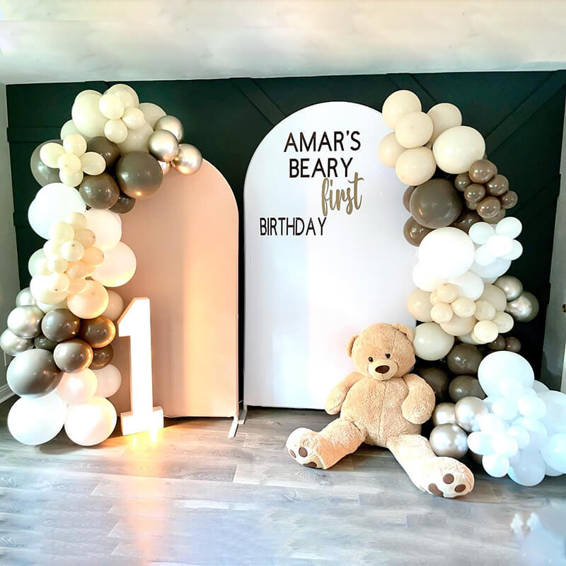 Chiara Backdrop Wall Set, Arched Wall Set Birthday&Baby Shower&Wedding Party Decoration-ubackdrop