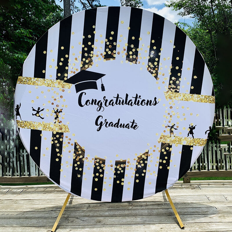 Class of 2022 Circle Backdrop Cover-ubackdrop