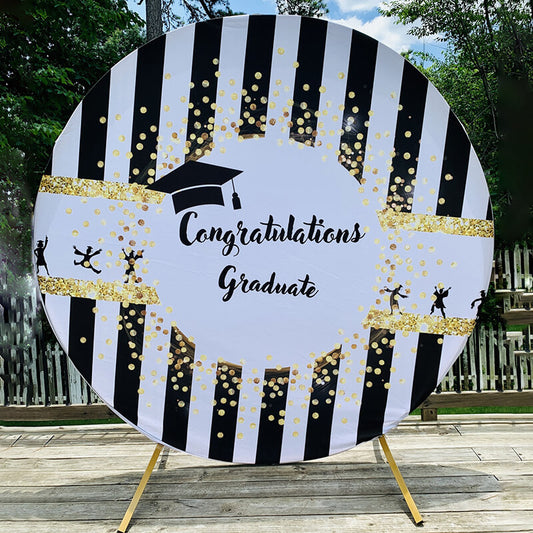 Class of 2024 Circle Backdrop Cover-ubackdrop