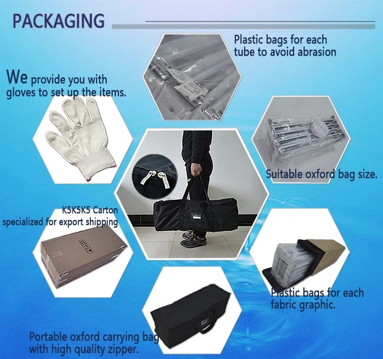 Fabric Pop Up Displays | Custom Backdrops for Trade Show-ubackdrop