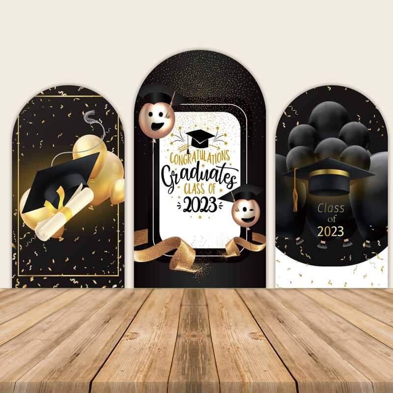 Graduation 2023 Chiara Arch Backdrop Covers-ubackdrop