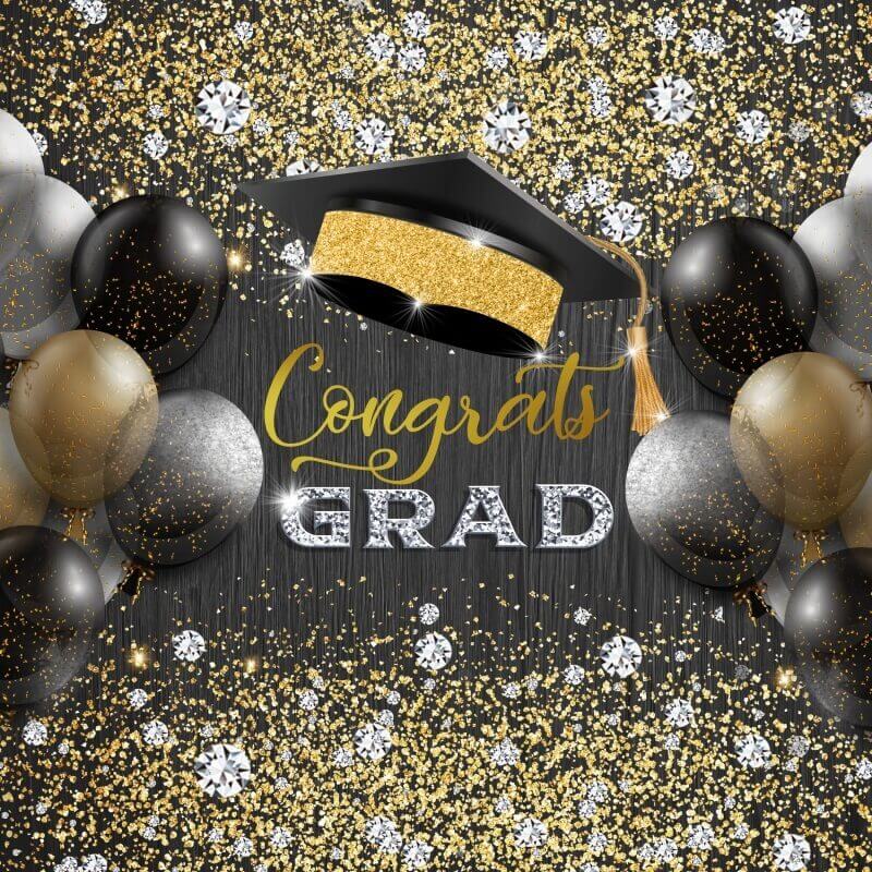 Graduation Celebration Party Banner-ubackdrop
