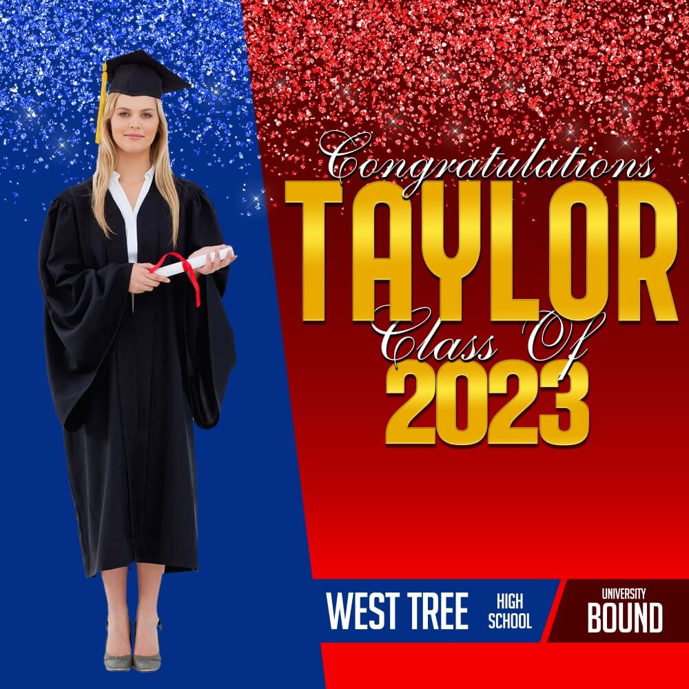 High School Graduation Backdrop Idea-ubackdrop