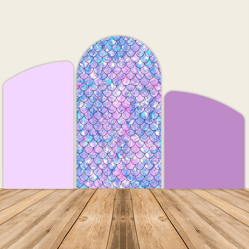Mermaid Theme Chiara Backdrop Arched Wall Covers ONLY-ubackdrop