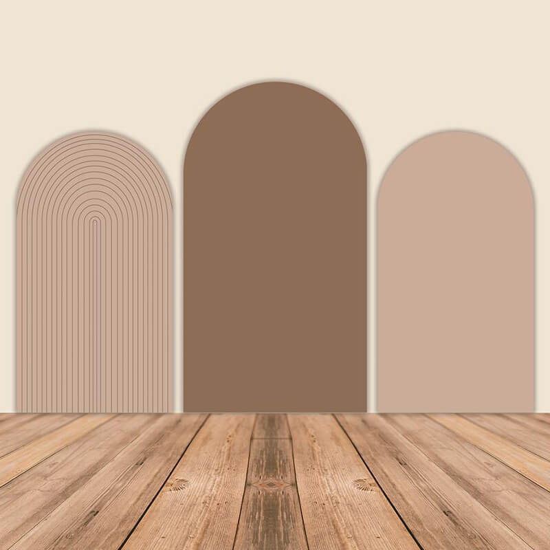 Nude Chiara Arch Backdrop Covers-ubackdrop