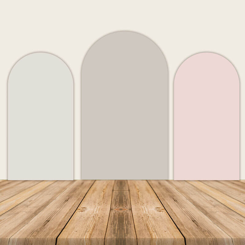 Nude Chiara Arch Backdrop for Event Decoration and Wedding Photography-ubackdrop