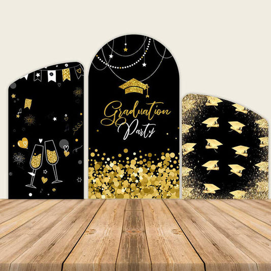 Personalized Graduation Chiara Backdrop Cover-ubackdrop