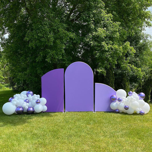 Purple Chiara Arch Backdrop-ubackdrop