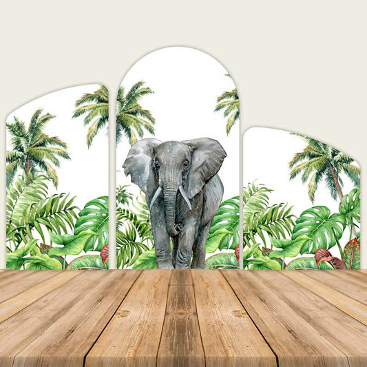 Safari Theme Chiara Arched Wall Covers-ubackdrop