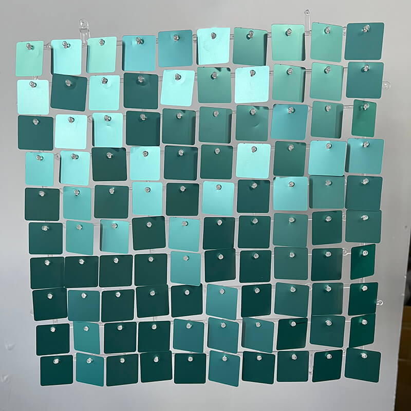 Tiffany Blue Shimmer Wall Panels – Easy Setup Birthday/Event/Theme Party Decorations-ubackdrop