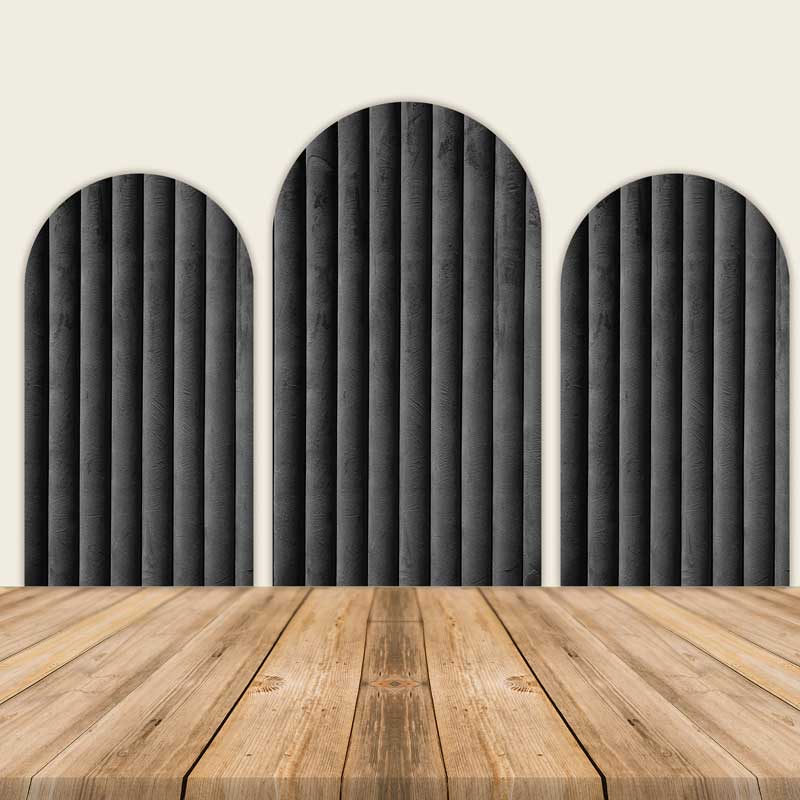 Velvet Simulation Fabric Print Chiara Arch Covers-ubackdrop