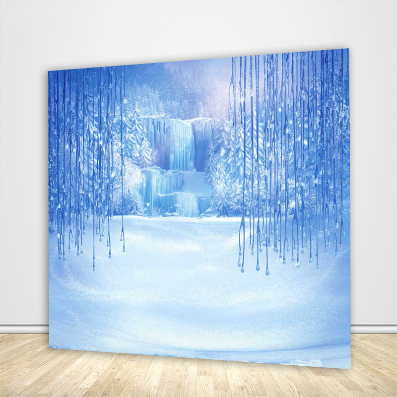 Winter ONEderland Backdrop-ubackdrop