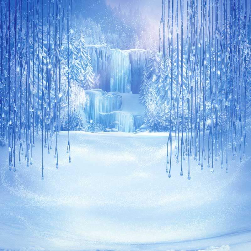 Winter ONEderland Backdrop-ubackdrop