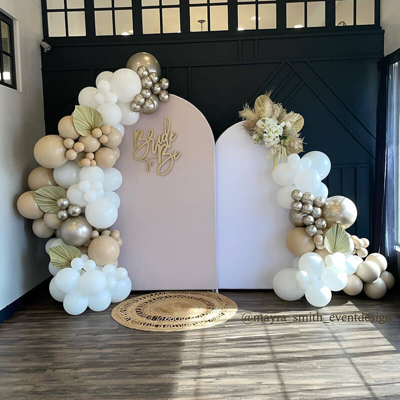 Chiara Backdrop Wall Set, Arched Wall Set Birthday&Baby Shower&Wedding Party Decoration-ubackdrop