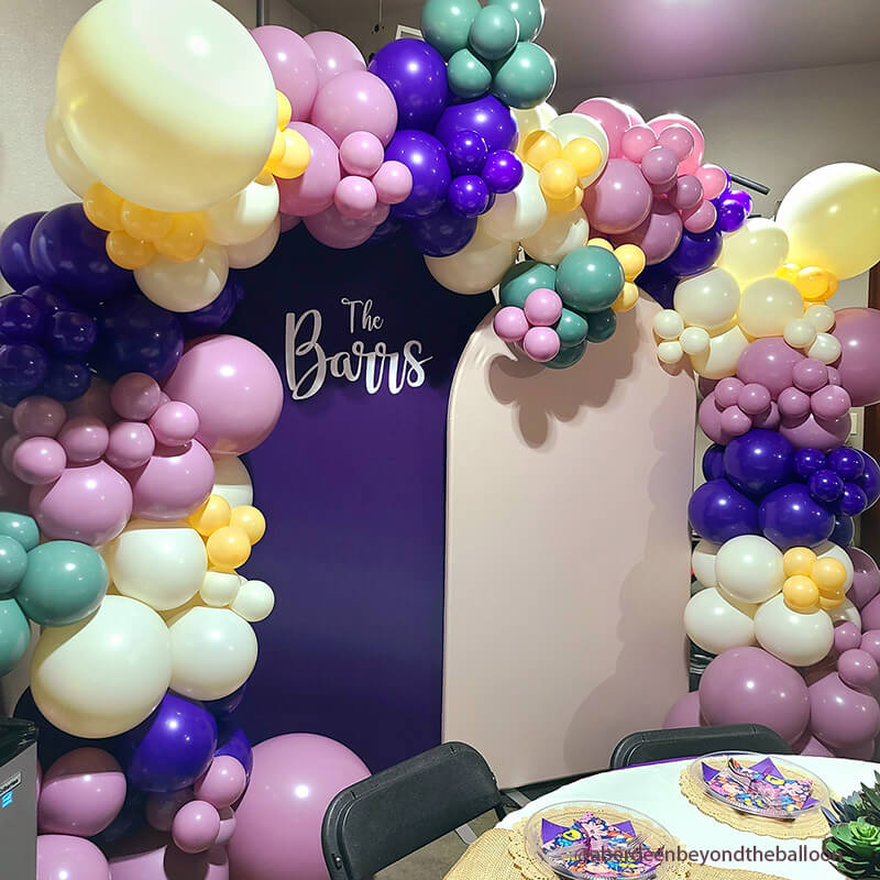 Chiara Backdrop Wall Set, Arched Wall Set Birthday&Baby Shower&Wedding Party Decoration-ubackdrop