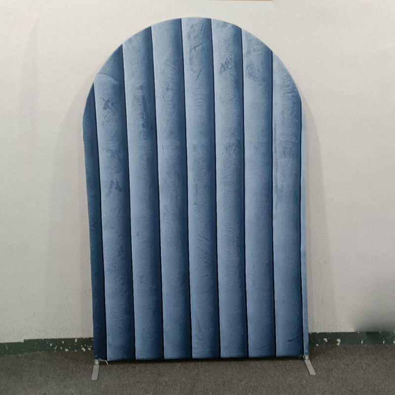 Velvet Simulation Fabric Print Arch Covers-ubackdrop