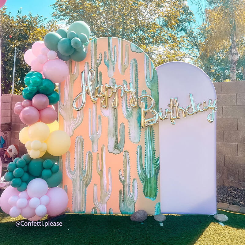 Chiara Backdrop Wall Set, Arched Wall Set Birthday&Baby Shower&Wedding Party Decoration-ubackdrop