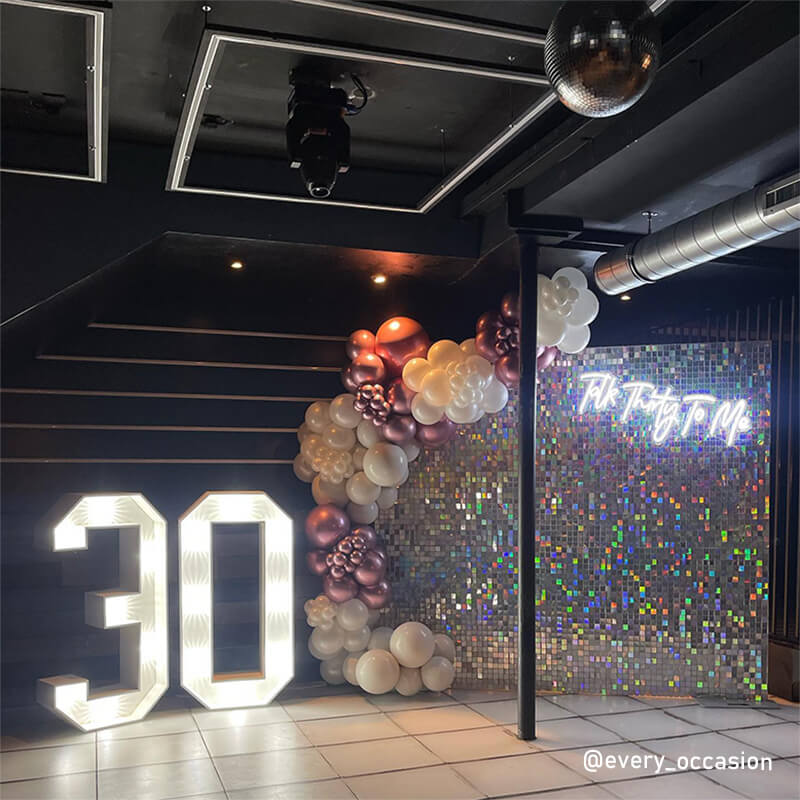 Fancy Silver Shimmer Wall Panels – Easy Setup Wedding/Event/Theme Party Decorations-ubackdrop