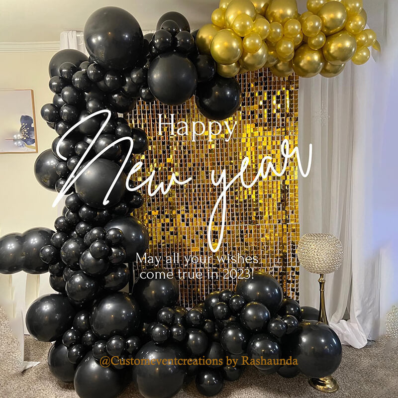 Light Gold Shimmer Wall Panels – Easy Setup Wedding/Event/Theme Party Decorations-ubackdrop