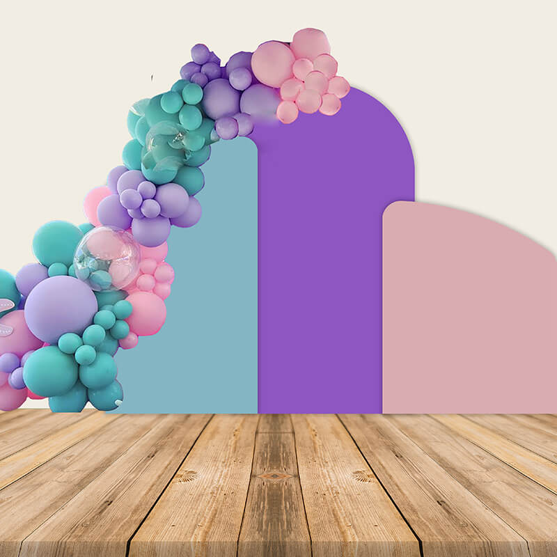 Mermaid Theme Chiara Arch Covers-ubackdrop