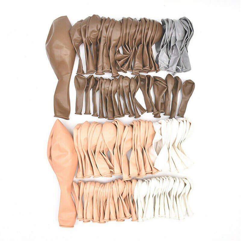 Nude Theme Baby Shower Balloon Garland Arch Kit-ubackdrop