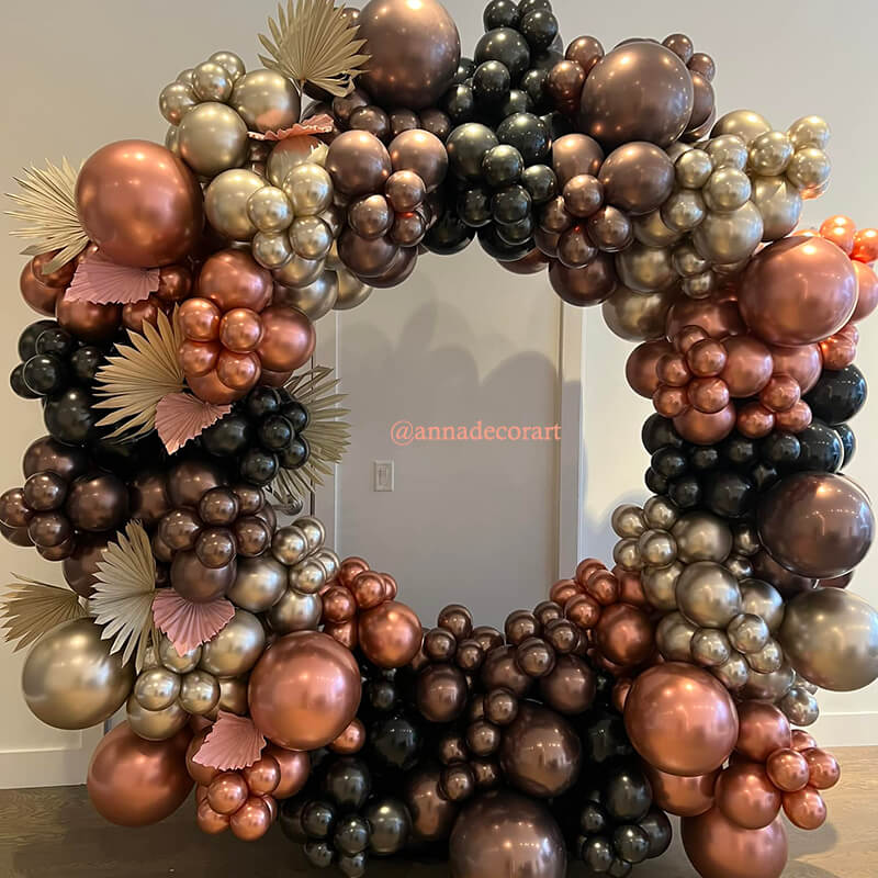 Party & Hoop Balloon Circle Loop Flower Arch Photo Booth Backdrop Stand-ubackdrop