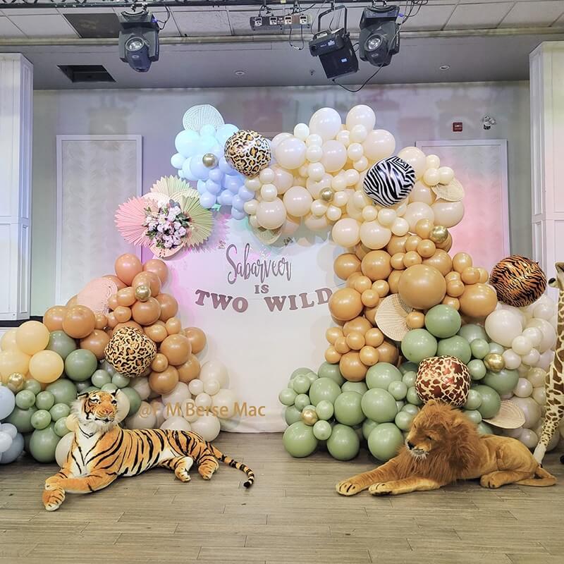 Party & Hoop Balloon Circle Loop Flower Arch Photo Booth Backdrop Stand Round Backdrop-ubackdrop