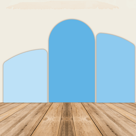 Blue Shades Chiara Arch Cover-ubackdrop