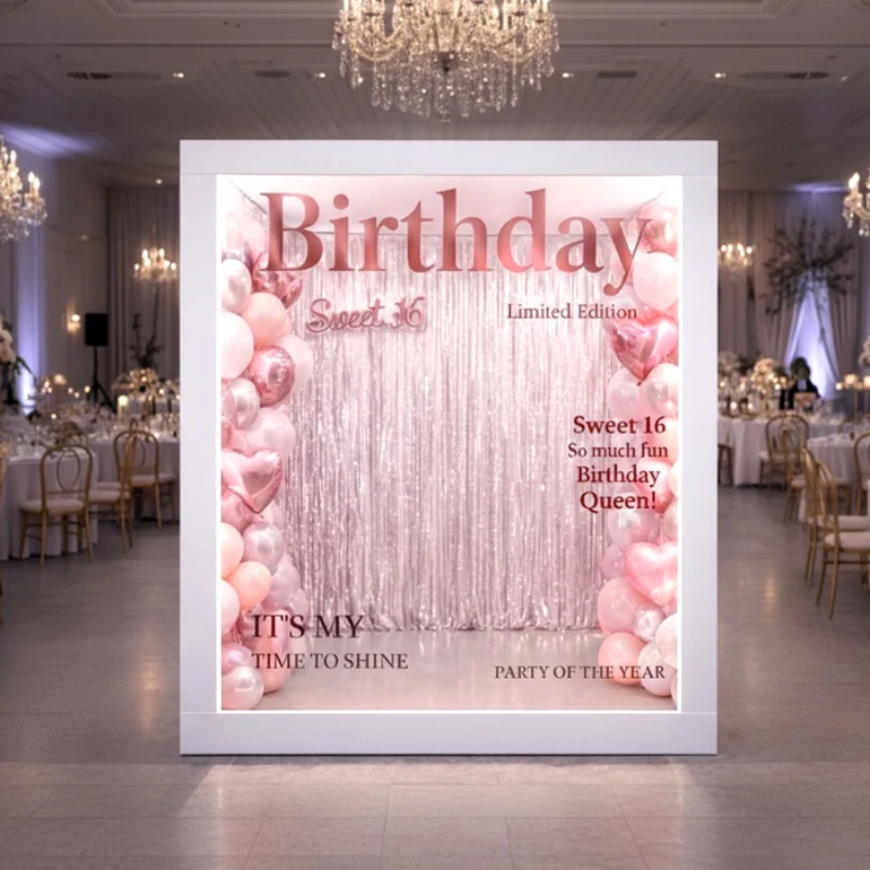 Birthday magazine booth inspiration 1