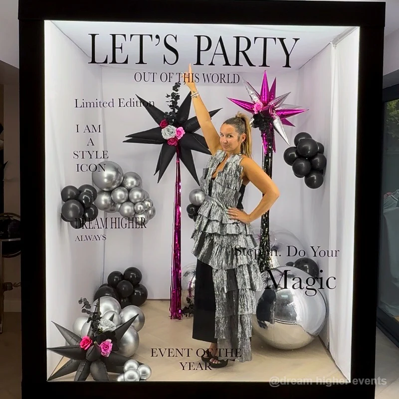 Birthday magazine booth inspiration 4