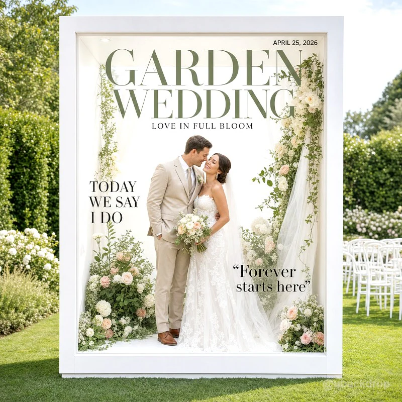 Wedding magazine booth inspiration 2