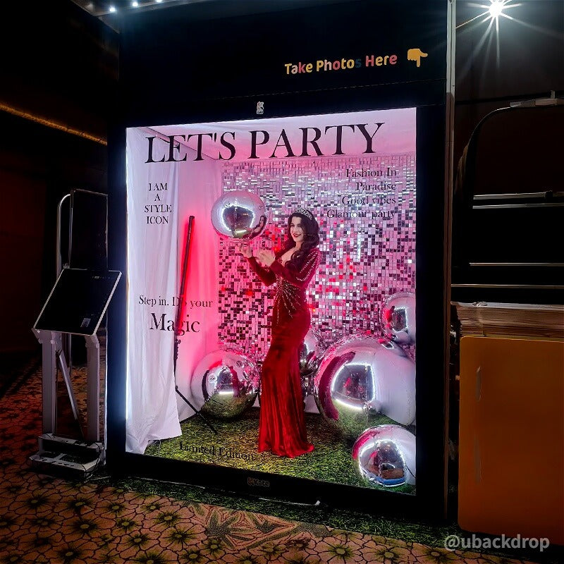 Custom photo booth design example 3