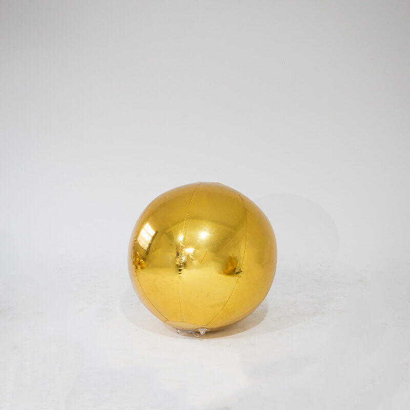 Golden Color Inflatable Mirror Ball Reusable Big Bubble Balloon-ubackdrop