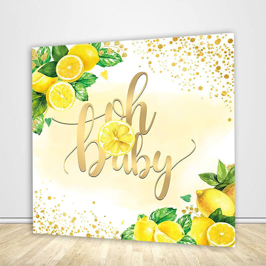 Oh Baby Party Backdrops Decoration-ubackdrop