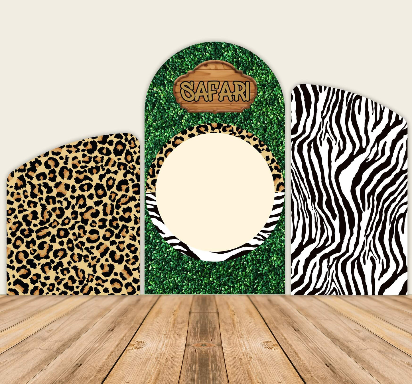 Safari Wild Chiara Arched Covers-ubackdrop