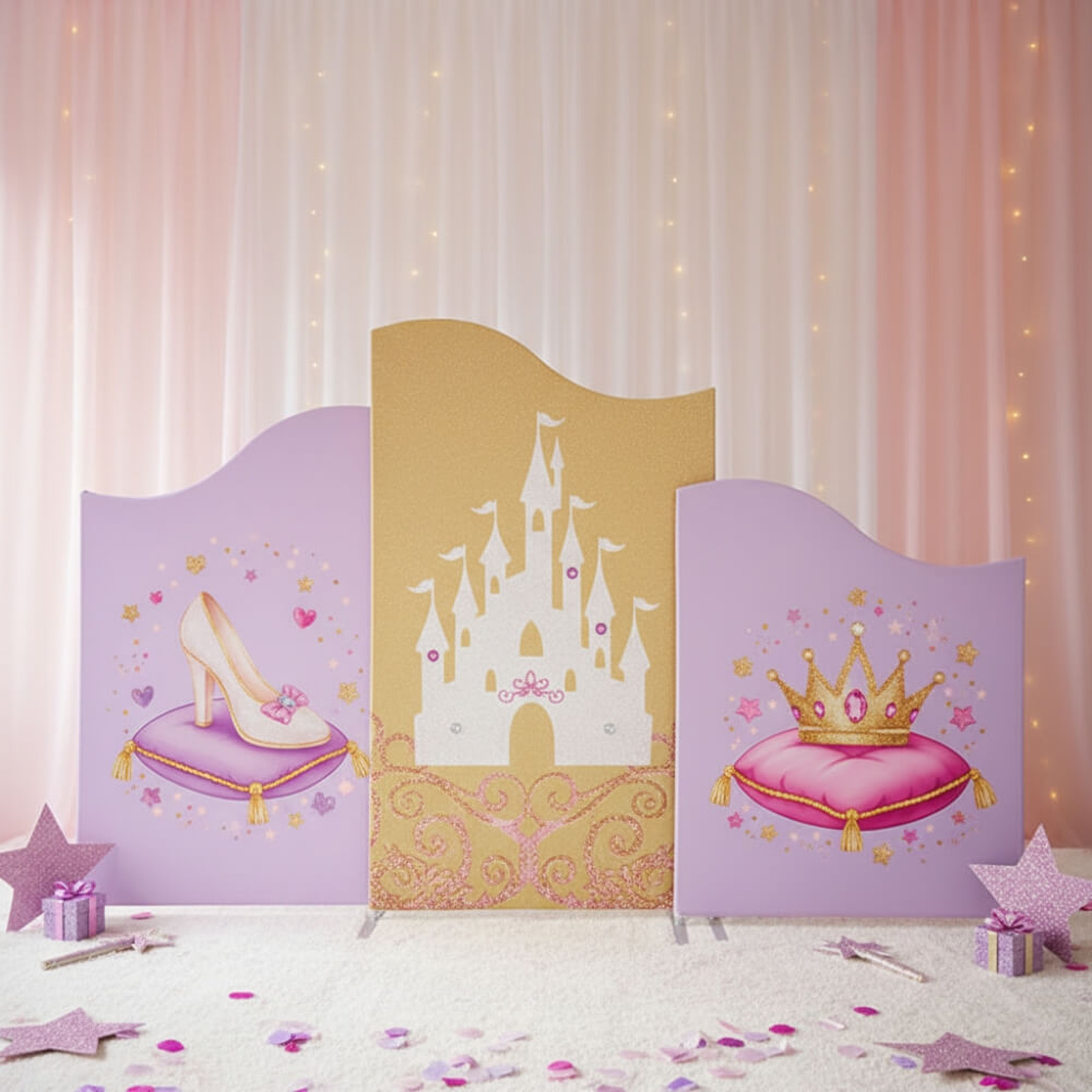 3 pcs Wedding Arch Backdrop Stand Photography Background-ubackdrop