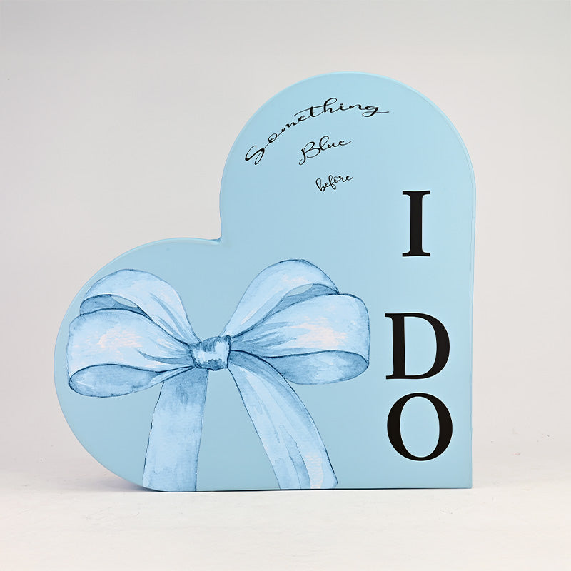 3D 8x8ft Double Layer Side Laying Heart for Party Decor Backdrop Stand-ubackdrop