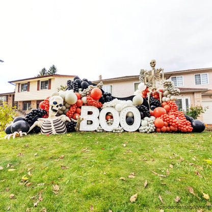 9.8x6.3FT 3D Double Layer Wave Arches Stand Party Backdrop Stand