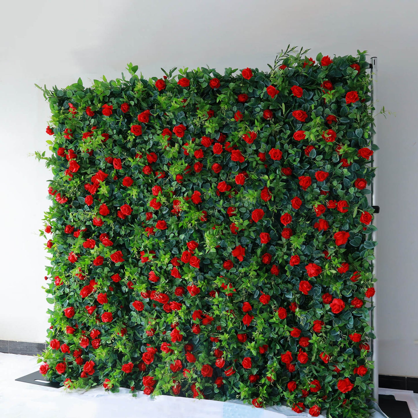 3D Artificial Wedding Flower Wall Backdrop For Event Wedding&Birthday Decoration-ubackdrop