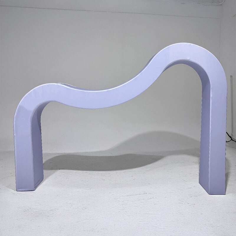 3D Double Layer Wave Arches Stand Party Backdrop Stand-ubackdrop
