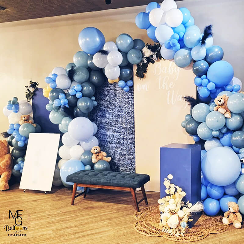 3x7ft Party Backdrop Stand Party Decor Baby Shower Birthday Rectangular Wall Stand-ubackdrop