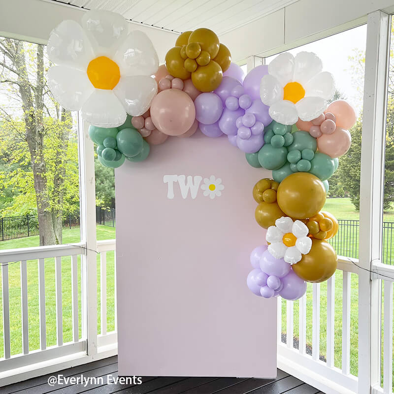 4x7ft Chiara Arched Backdrop Frame Custom Arched Wall Backdrop Cover for Party Decoration-ubackdrop